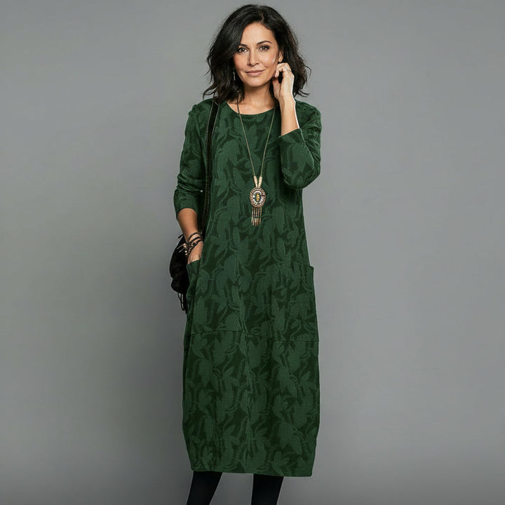 Alisson - Vestido midi casual elegante