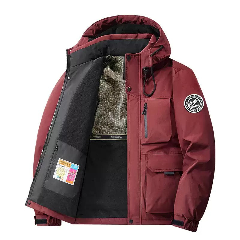 Jorge - Casaco com capuz casual e elegante