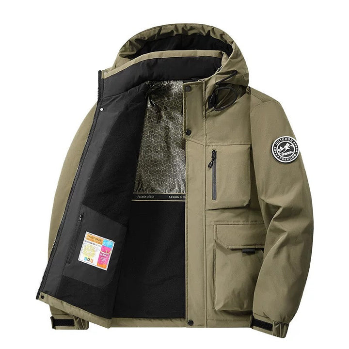 Jorge - Casaco com capuz casual e elegante