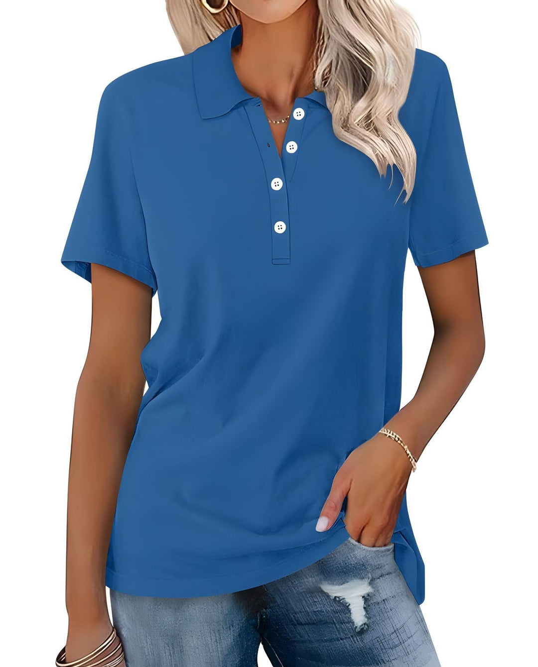Jazlyn - Camisa polo elegante