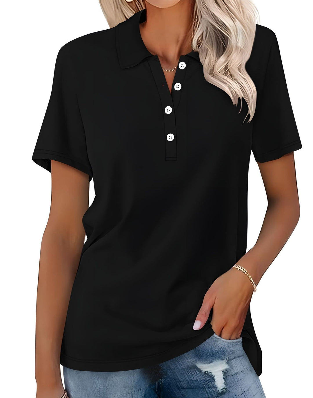 Jazlyn - Camisa polo elegante