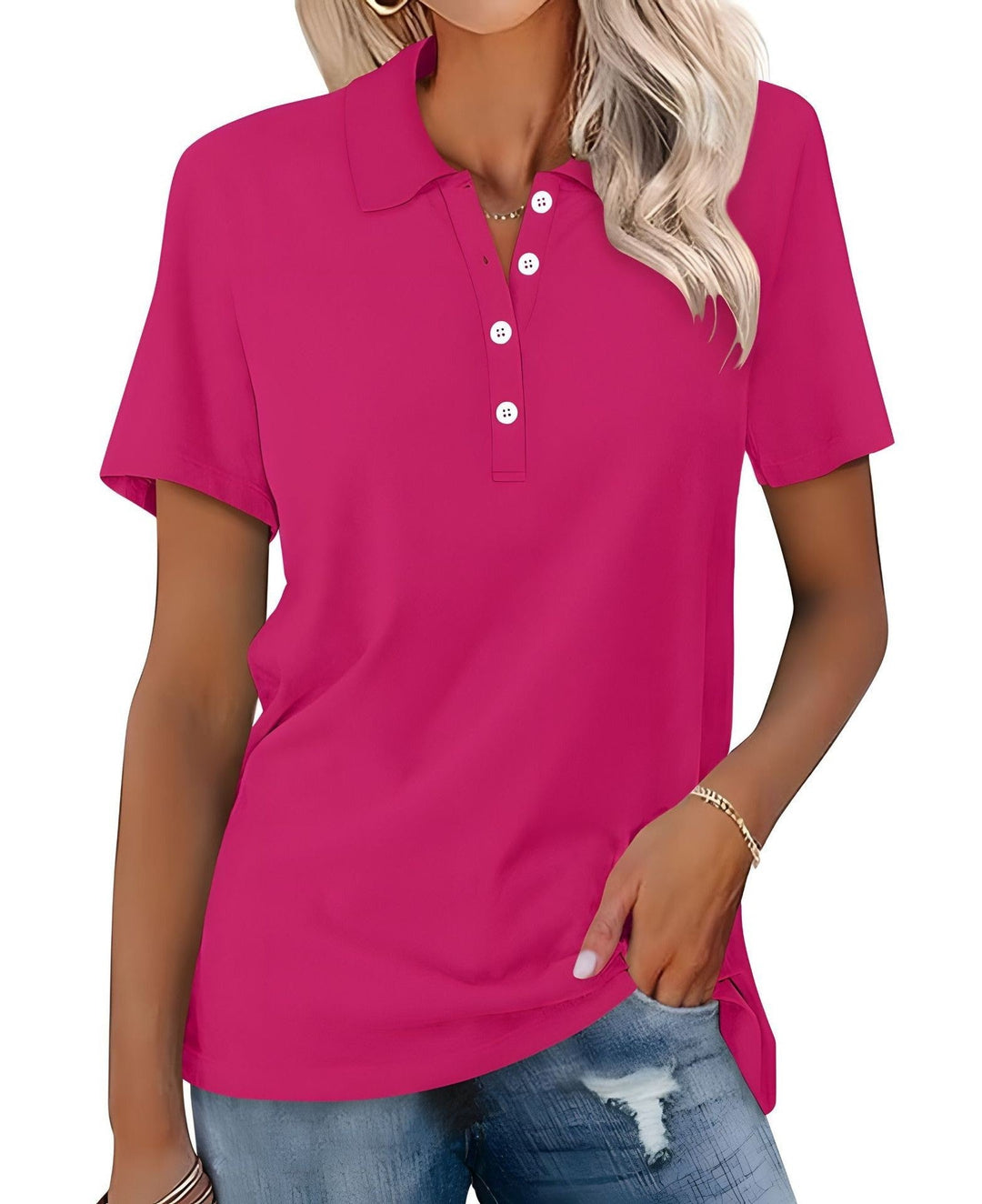 Jazlyn - Camisa polo elegante