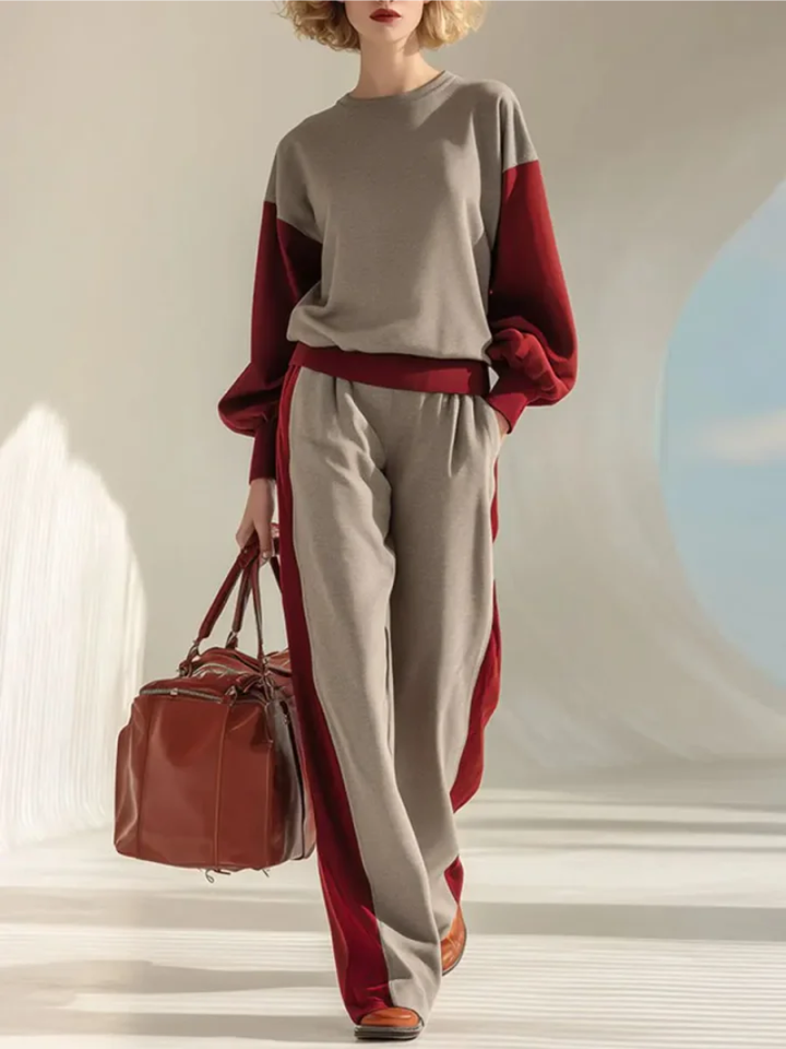 Viena - Conjunto elegante e casual de duas peças