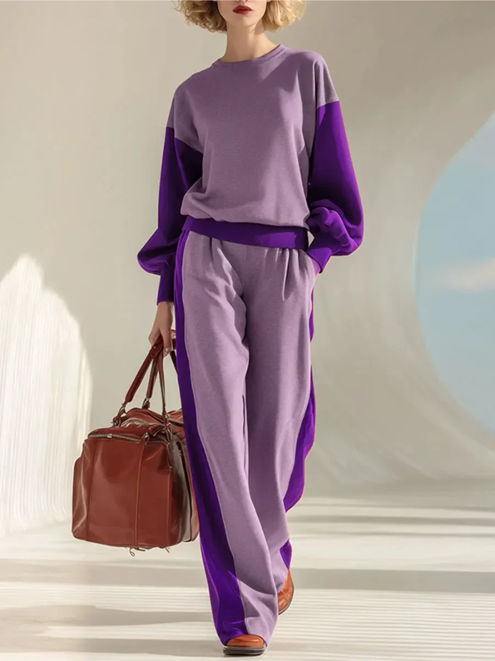 Viena - Conjunto elegante e casual de duas peças