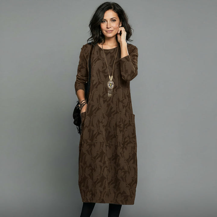 Alisson - Vestido midi casual elegante